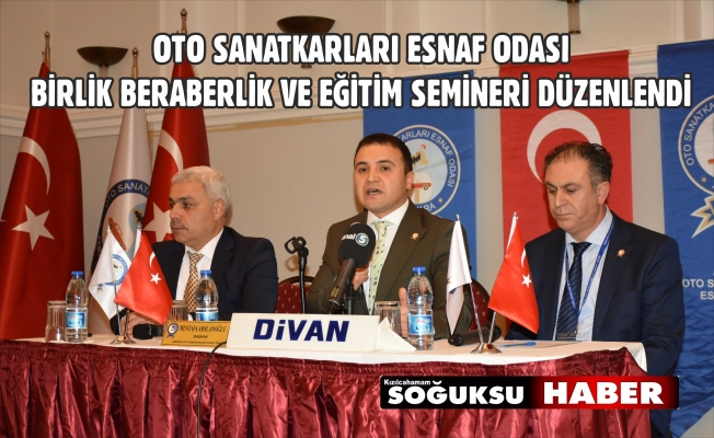 OTO SANATKARLARI KIZILCAHAMAM’DA KAMP YAPTI