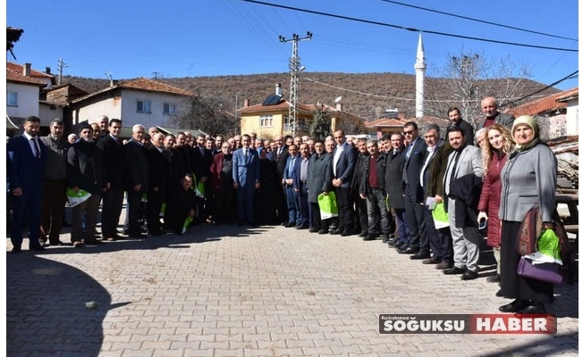 MUHTARLAR AKDOĞAN MAHALLESİNDE BİRARAYA GELDİ