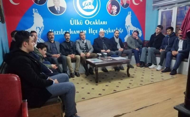 ÜLKÜ OCAKLARI İLE TÜRKAV ŞEHİT FIRAT YILMAZ ÇAKIROĞLUNU UNUTMADI