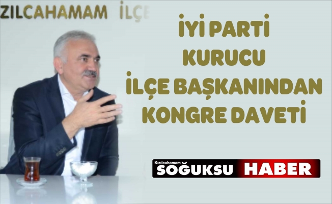 BAŞKAN ÜNAL'dan KONGRE'ye DAVET..