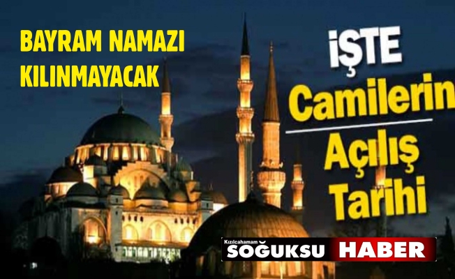 CAMİLERDE AŞAMALI AÇILACAK