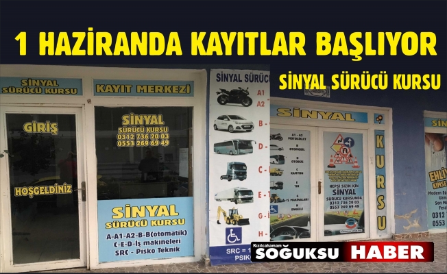 SİNYAL SÜRÜCÜ KURSU HİZMETİNE KALDIĞI YERDEN DEVAM EDİYOR.