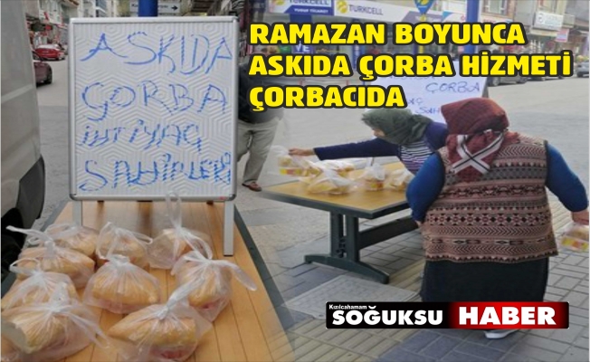 SOFRADA SIÇAK BİR ÇORBA