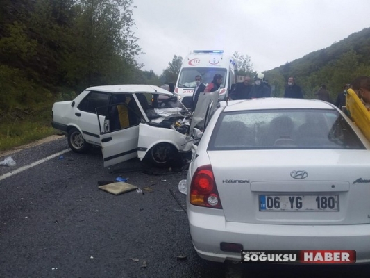 TRAFİK KAZASI YARALILAR VAR
