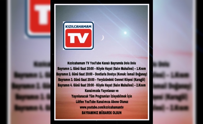 KIZILCAHAMAM TV YAYIN AKIŞI