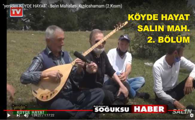 KIZILCAHAMAM TV SALIN MAH. 2. BÖLÜM VİDEO