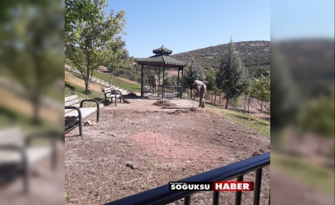 PARK VE BAHÇELERDE ÇALIŞMA