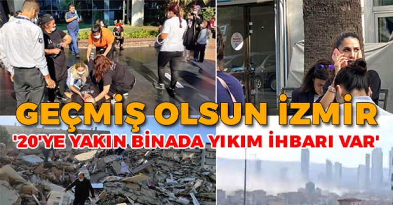 İZMİRDE DEPREM