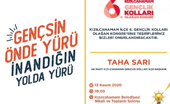 AK PARTİ GENÇLİK KOLLARI KONGRESİNE DAVET