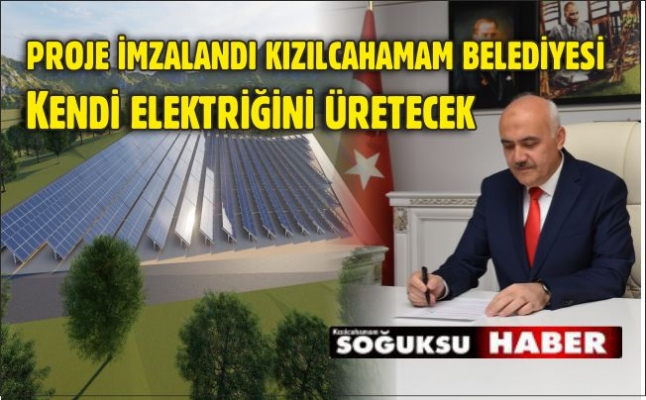 KENDİ ELEKTRİĞİMİZİ ÜRETECEĞİZ