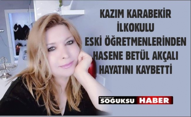 ÖĞRETMENİMİZİ KAYBETTİK