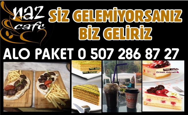 MENÜMÜZÜ AYAĞINIZA GETİRİYORUZ