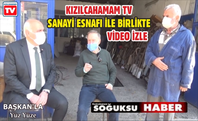 NİZMETTİN ÖZTÜRK BAŞKAN İLE YÜZ YÜZE