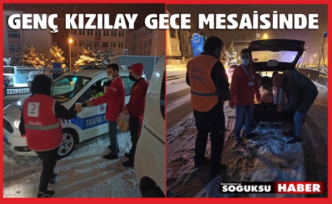 GENÇ KIZILAY ÇORBA ÇEŞMESİ AKMAYA DEVAM EDİYOR