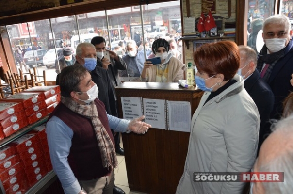 İYİ PARTİ GENEL BAŞKANI MERAL AKŞENER'DEN KIZILCAHAMAM ZİYARETİ