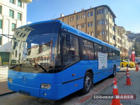 ÇEVRE VE ŞEHİRCİLİK BAKANLIĞINDAN KIZILCAHAMAM'A OTOBÜS