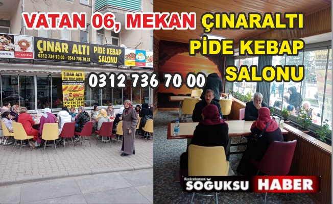 ÇINARALTI PİDE KEBAP SALONU