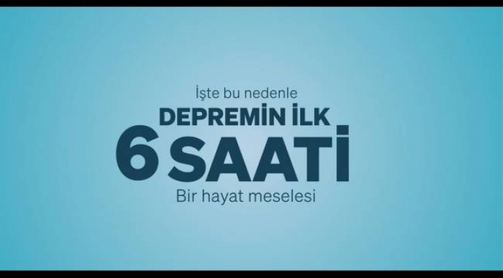 DEPREMDE İLK 6 SAAT