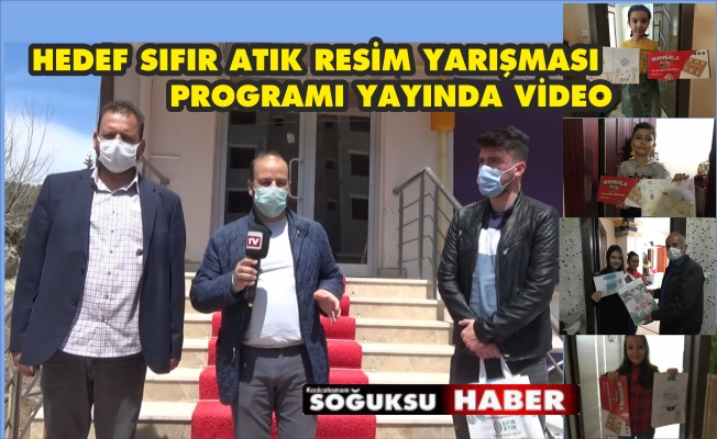 SIFIR ATIK RESİM YARIŞMASINI KAZANANLARLA PROGRAMI VİDEO