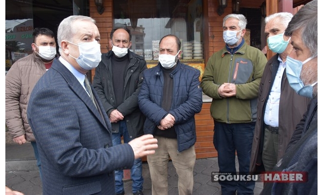 MHP GENEL BAŞKAN YARDIMCISI SADİR DURMAZAN GEÇMİŞ OLSUN ZİYARETİ