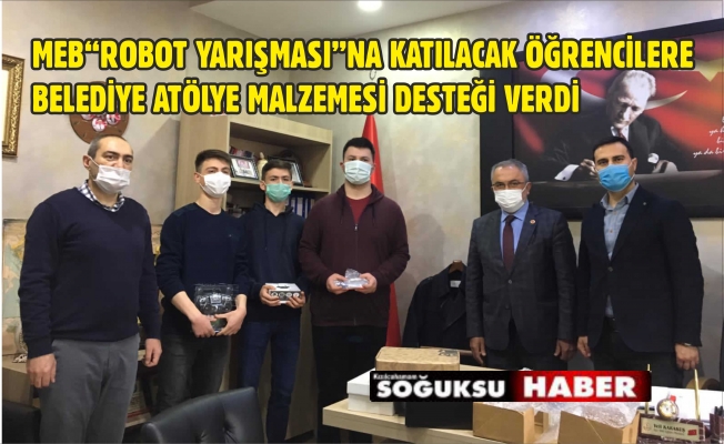 ÖĞRENCİLERE ROBETİK KOTLAMA DESTEĞİ