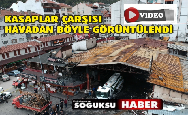 YANGIN SONRASI GÖRÜNTÜLER