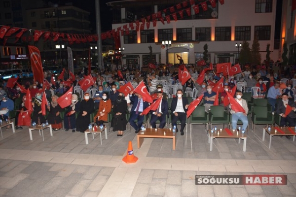 KIZILCAHAMAM'DA 15 TEMMUZ DEMOKRASİ VE MİLLİ BİRLİK GÜNÜ