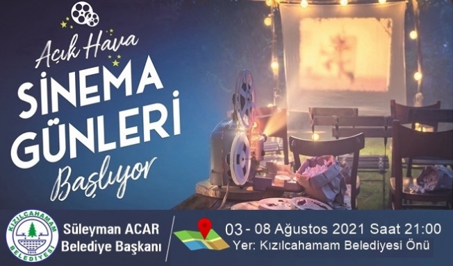 KIZILCAHAMAM DA AÇIK HAVA SİNEMASI