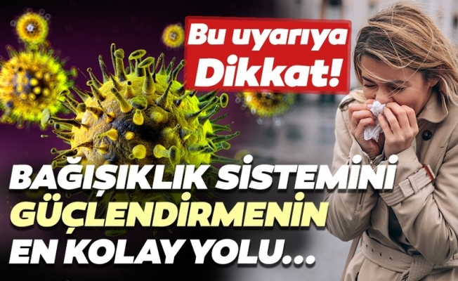 BAĞIŞIKLIK SİSTEMİNİ GÜÇLENDİRİN