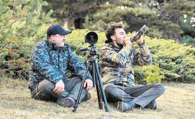 BAKAN VARANK KIZILCAHAMAM'DA YABAN HAYATINI GÖZLEMLEDİ