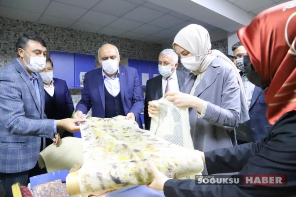 SOF KUMAŞ KIZILCAHAMAM'DA YENİDEN CANLANDI