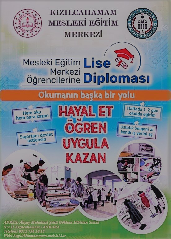 MESLEK EĞİTİMİNİ AL HAYATA BİR ADIM ÖNDE BAŞLA