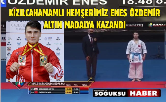 ENES ÖZDEMİR TARİH YAZDI