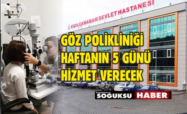 GÖZ MUAYENESİ HERGÜN YAPILACAK