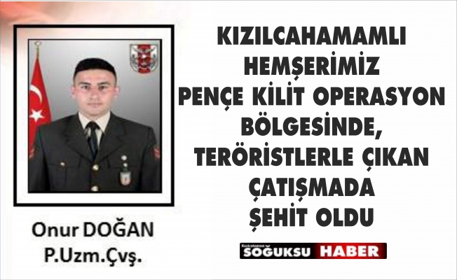 ŞEHİDİN VAR KIZILCAHAMAM