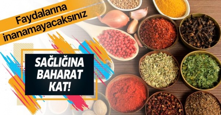 FAYDASI SAYMAKLA BİTMEYEN 5 SÜPER BAHARAT