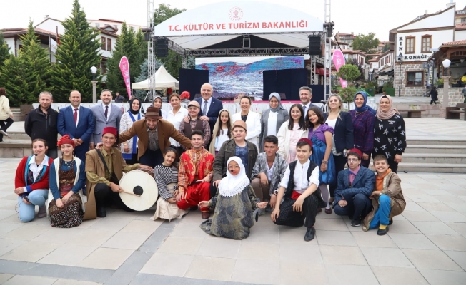 KIZILCAHAMAM KÜLTÜR YOLU FESTİVALİNDE TANITILDI