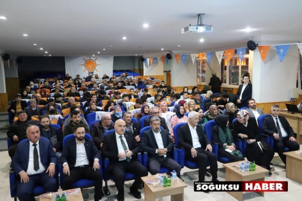 AK PARTİ KASIM AYI İLÇE DANIŞMA TOPLANTISINI YAPTI