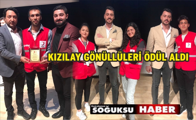 GENÇ KIZILAY ÖDÜLLENDİRİLDİ