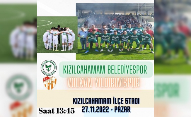 KIZILCAHAMAM BLD. SPOR KARŞILAŞMASINA DAVET