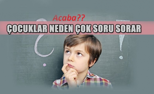 ÇOCUKLAR NEDEN ÇOK SORU SORAR ?