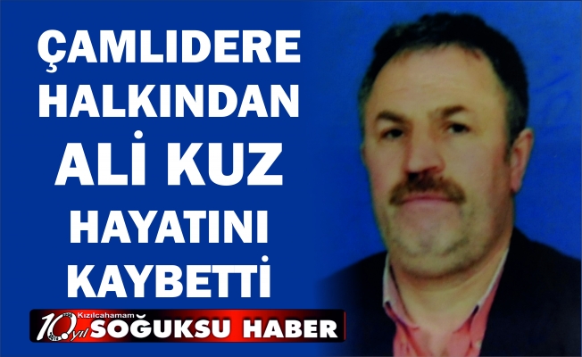 ALİ KUZ HAKKA YÜRÜDÜ