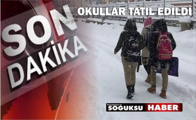 ANKARA'DA VE İLÇELERİNDE OKULLAR TATİL EDİLDİ