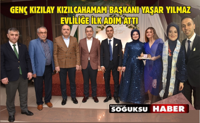 HANIM İLE YAŞAR ÇİFTİ EVLİLİĞE İLK ADIMI ATTILAR