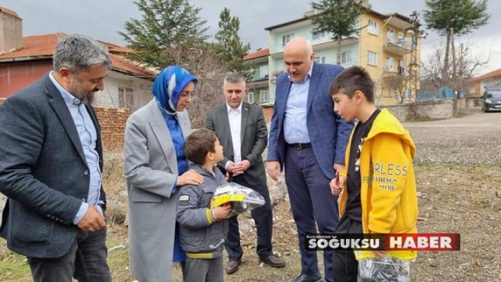 MİLLETVEKİLİ ÇAM'DAN KIZILCAHAMAM'A ZİYARTE