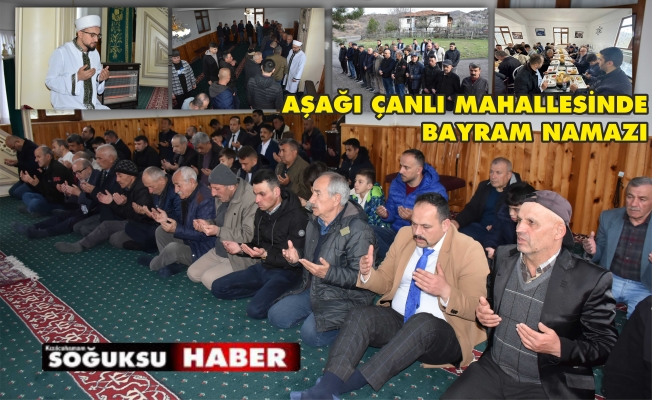 BAYRAM NAMAZINDA CAMİLER DOLDU TAŞTI