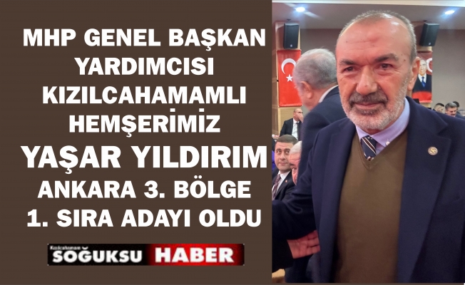 MHP ADAY LİSTESİNİ AÇIKLADI