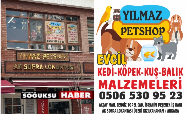 YILMAZ PETSHOP AÇILDI