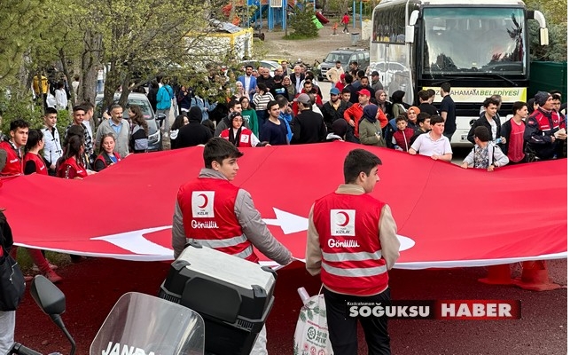 19 MAYIS GENÇLİK YÜRÜYÜŞÜ YAPILDI