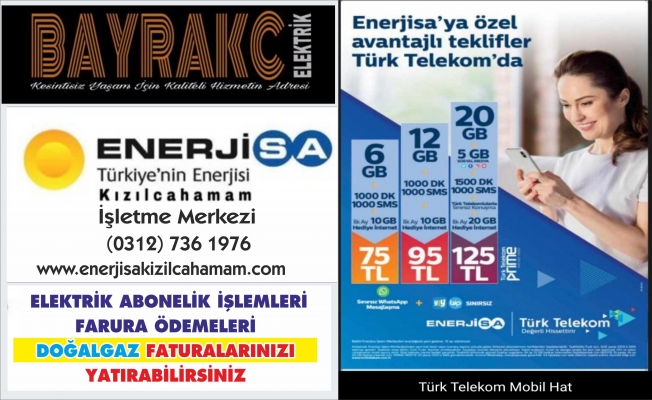 BAYRAKÇI ELEKTİRKTE TÜRK TELEKOM AVANTAJI